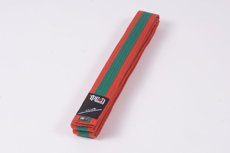 Cintura bi-colore Arancio/Verde